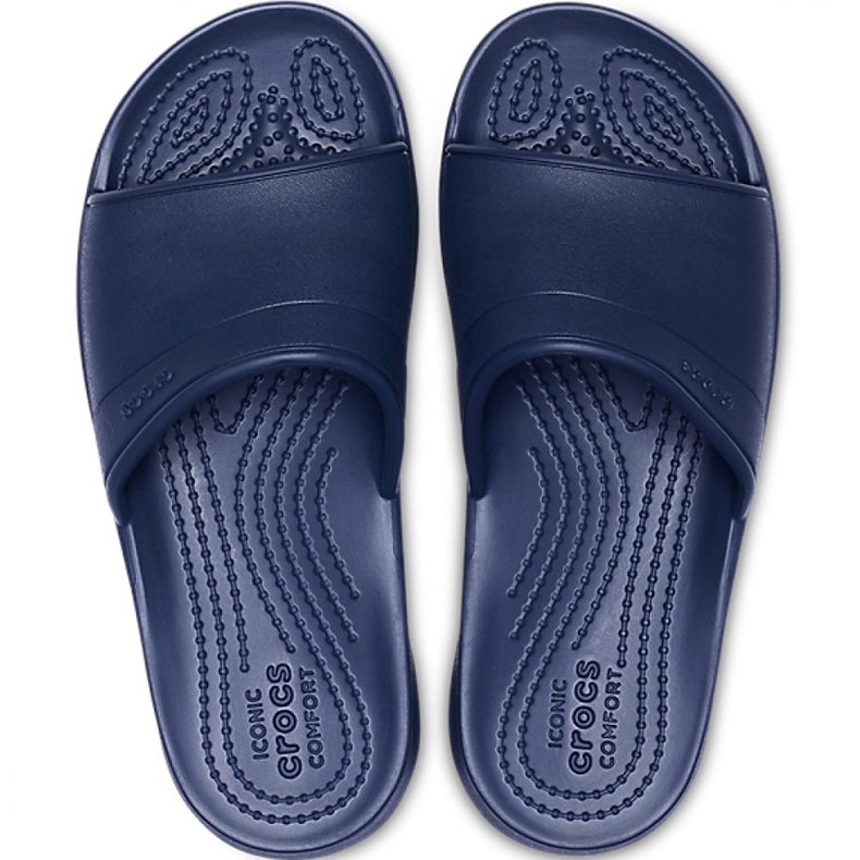 Crocs Classic Slide Kids -tossut lapsille 204981410 tummansininen 2
