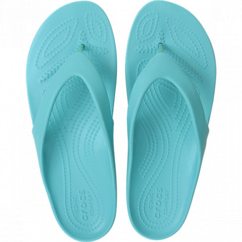 Crocs naisten Kadee Ii Flip W sandaalit turkoosi 202492 40M sininen 2