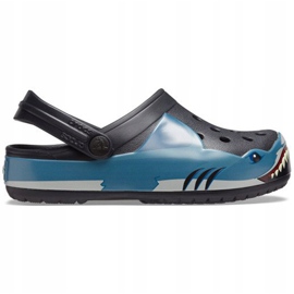 Crocs Fun Lab Shark Band Clg K musta 206271 001 1