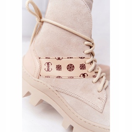 Lewski Shoes Mokkanahkaiset Workery Lewski -kengät 2942-0 Light Beż beige 1