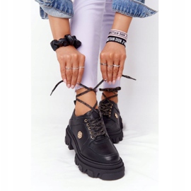 Lewski Shoes Nahka Oxfords Lewski Kengät 3011-0 Musta 1