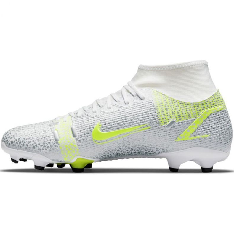 Nike Mercurial Superfly 8 Academy FG / MG M CV0843 107 jalkapallokengät harmaa hopea 2