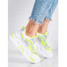 SHELOVET Lenkkarit Platformilla Mesh valkoinen monivärinen vihreä 1
