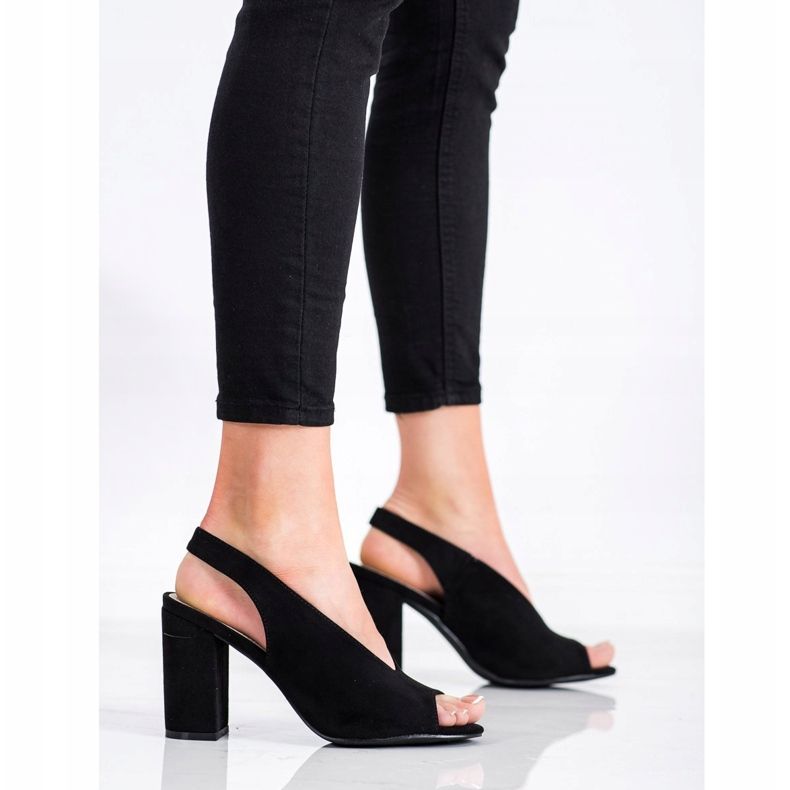 S. BARSKI Rakennetut sandaalit S.BARSKI musta 1