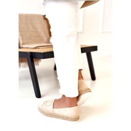 PS1 Naisten espadrillit olkilavalla Beige Febi 4
