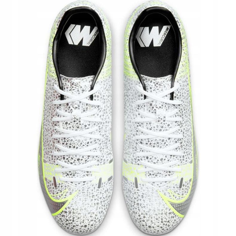 Nike Mercurial Vapor 14 Academy FG / MG CU5691 107 jalkapallokengät hopea 1