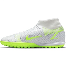 Nike Mercurial Superfly 8 Academy Tf M CV0953-107 jalkapallokengät harmaa harmaa 2