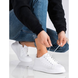 SHELOVET Valkoiset lenkkarit lavalla valkoinen 1