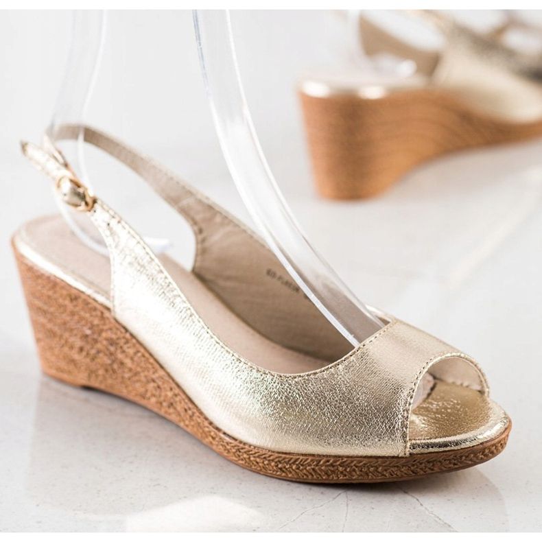 Goodin Rento Wedge sandaalit kultainen 1