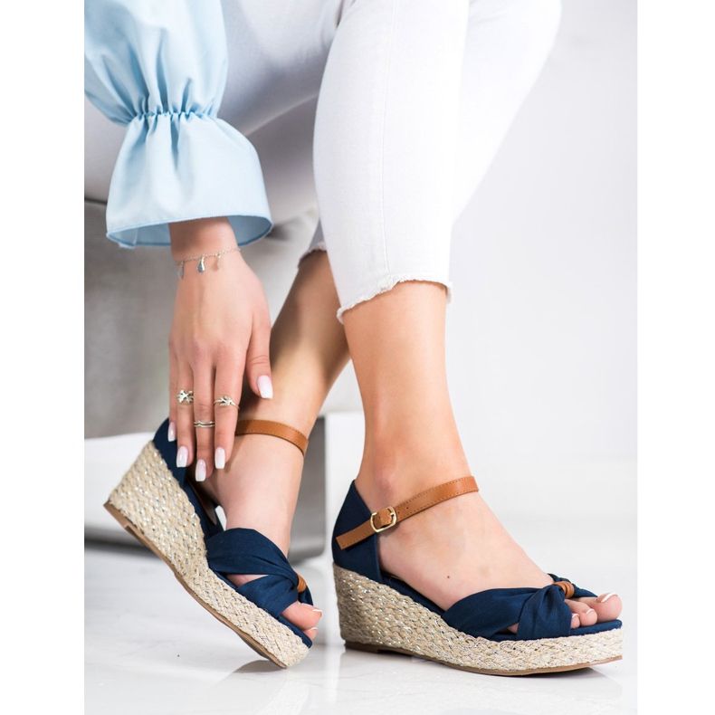 Goodin Tekstiili kiila sandaalit laivastonsininen 1