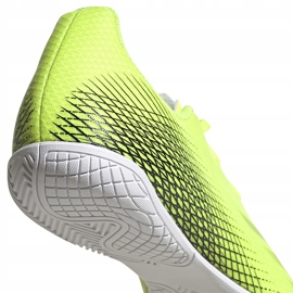 Adidas X Ghosted.4 Jalkapallokengät keltainen-musta-valkoinen FW6906 keltaiset 2