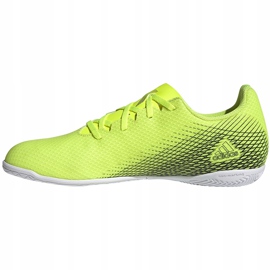 Adidas X Ghosted.4 Jalkapallokengät keltainen-musta-valkoinen FW6906 keltaiset 3