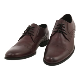 Nauhalliset kengät maroon Pilpol 1674 monivärinen 1