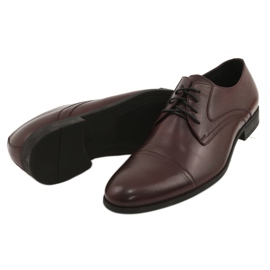 Nauhalliset kengät maroon Pilpol 1674 monivärinen 3