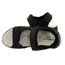 American Club Urheilusandaalit Nahkainen lisäosa HL09 / 21 Musta 3