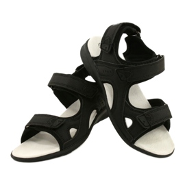 American Club Urheilusandaalit Nahkainen lisäosa HL09 / 21 Musta 4