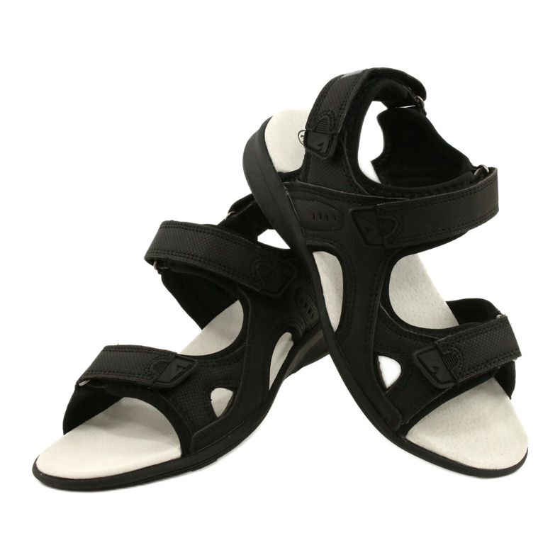 American Club Urheilusandaalit Nahkainen lisäosa HL09 / 21 Musta 4