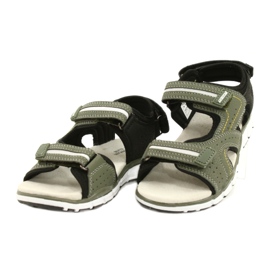 American Club Urheilupoikien nahkainen insertti ES33/21 khaki vihreä 1