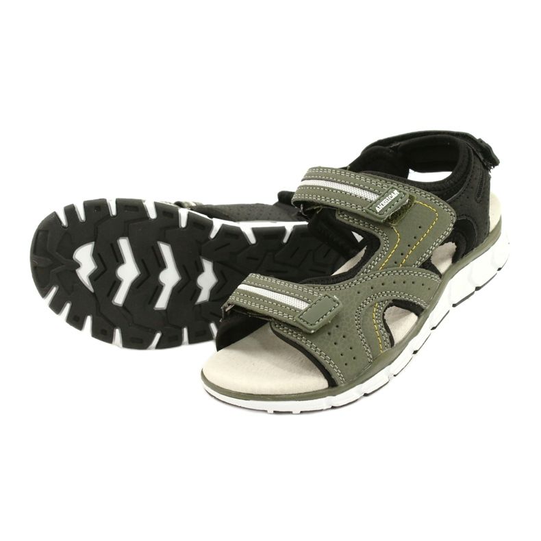 American Club Urheilupoikien nahkainen insertti ES33/21 khaki vihreä 3