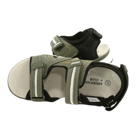 American Club Urheilupoikien nahkainen insertti ES33/21 khaki vihreä 4