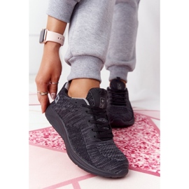 NEWS Naisten urheilukengät Comfort Foam Black Long Distance musta 1