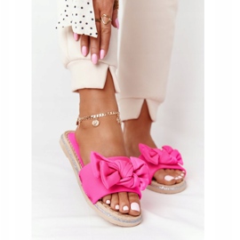 MSMG Kumiset tossut vaaleanpunaisella Andrea -keulalla beige vaaleanpunainen 1