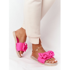 MSMG Kumiset tossut vaaleanpunaisella Andrea -keulalla beige vaaleanpunainen 2