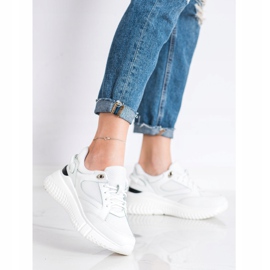 Weide Valkoiset lenkkarit glitterillä valkoinen 1