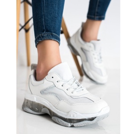 Goodin Nahkaiset lenkkarit valkoinen 2