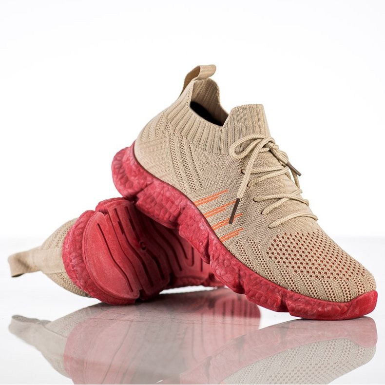 SHELOVET Avoimet lenkkarit lavalla beige 1