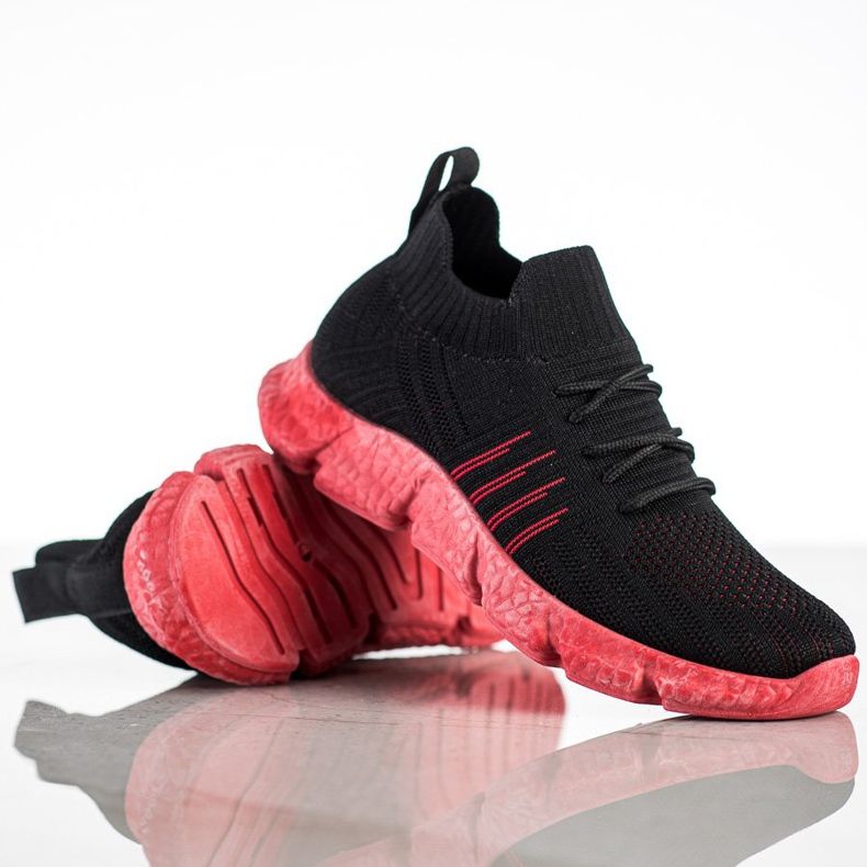 SHELOVET Avoimet lenkkarit lavalla musta 1