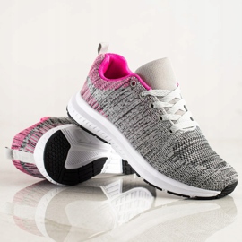 SHELOVET Vaaleanharmaat lenkkarit monivärinen 1