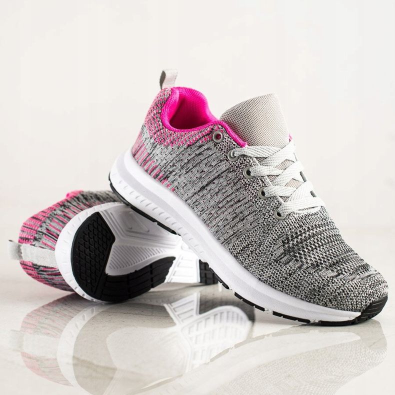 SHELOVET Vaaleanharmaat lenkkarit monivärinen 1