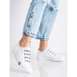 Naisten Big Star Tennarit HH274094 valkoinen 1