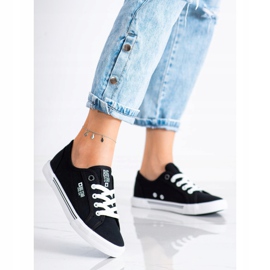 Naisten Big Star Tennarit HH274065 musta 1