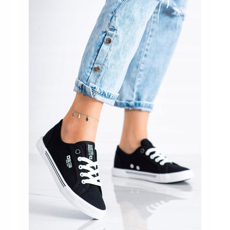 Naisten Big Star Tennarit HH274065 musta 1