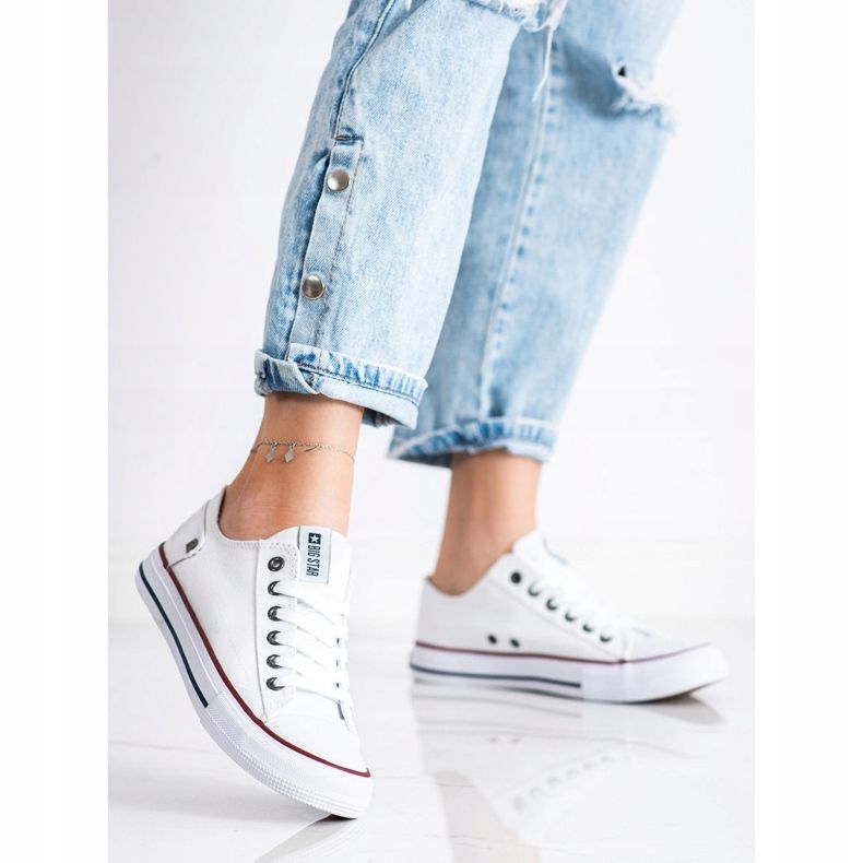 Naisten tennarit Big Star DD274336 valkoinen 2