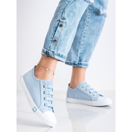 Naisten Big Star Tennarit HH274095 sininen 1