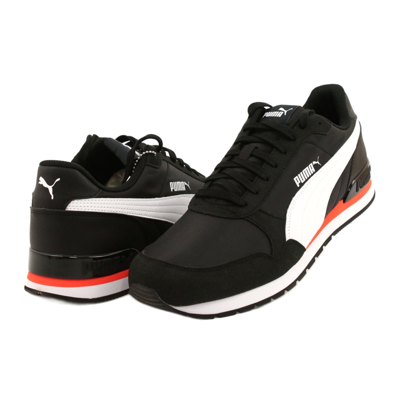 Puma St Runner V2 Nl M 365278 33 kengät valkoinen musta oranssi 2