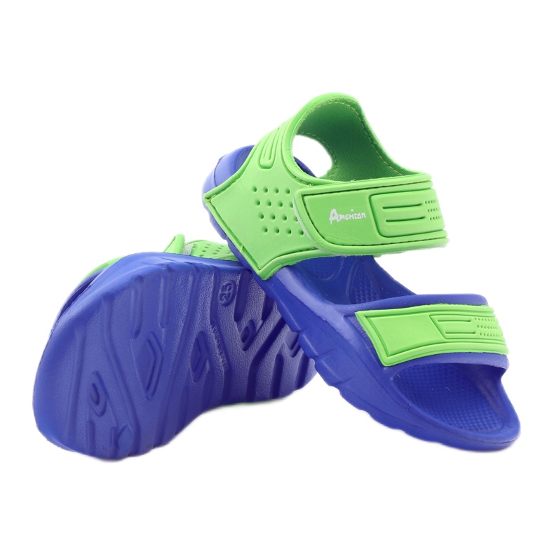 American Club -vesisandaalit 0333 sininen vihreä 4