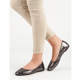 Filippo Klassiset ballerinat harmaa 2