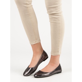 Filippo Klassiset ballerinat harmaa 1