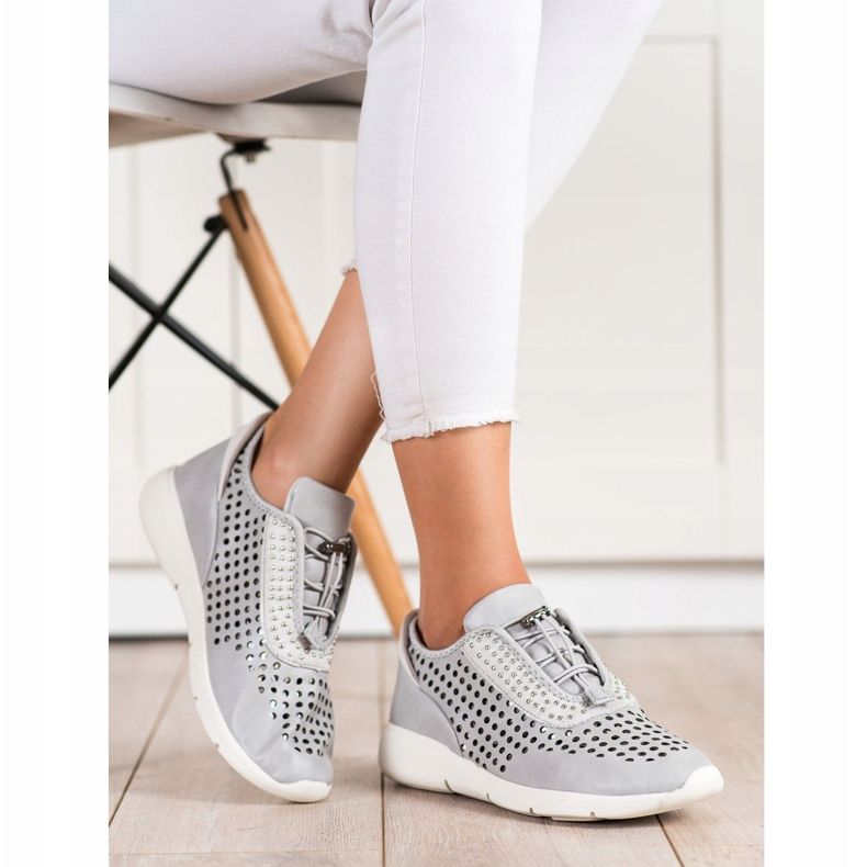 Aclys Kevyet urheilukengät harmaa 1