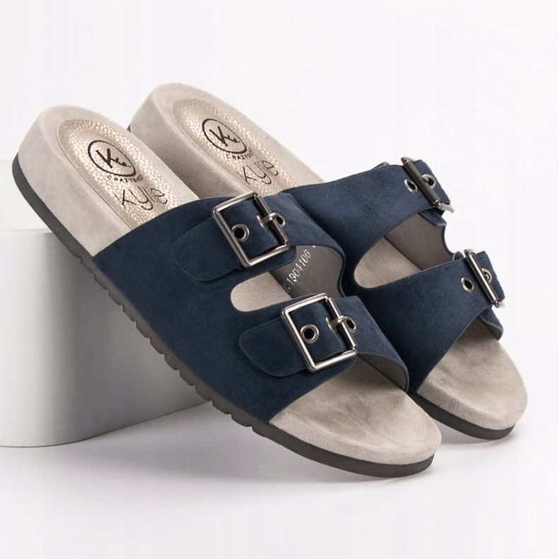 Kylie Klassiset laivastonsiniset tossut sininen 2