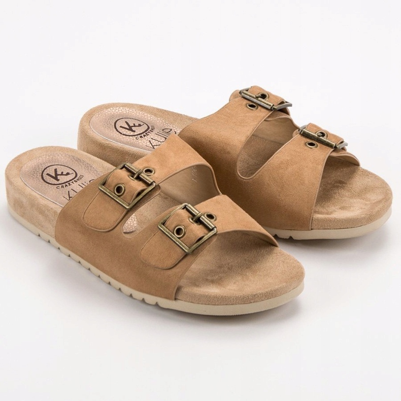 Kylie Klassiset ruskeat tohvelit 2