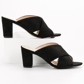 Filippo Mustat mokkanahkatossut 1