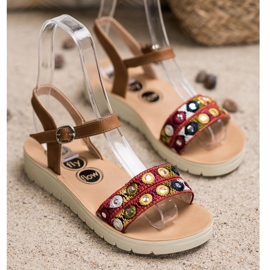 SHELOVET Rento Sandaalit ruskea 1