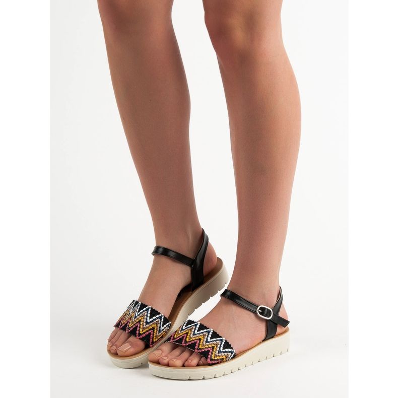 SHELOVET Rento Sandaalit musta 2