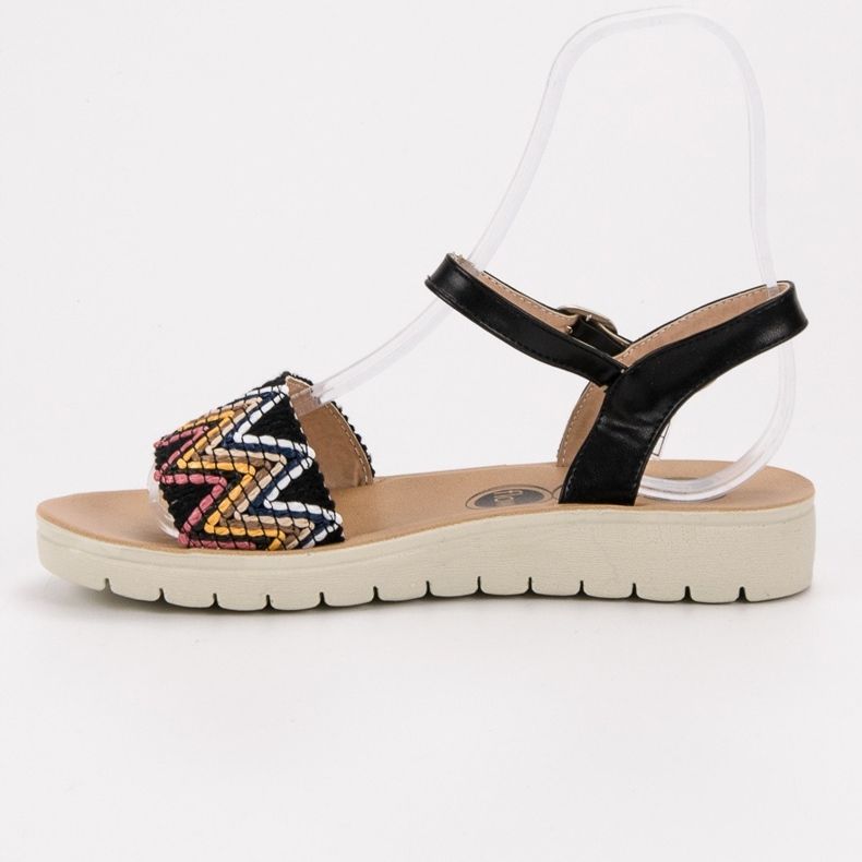 SHELOVET Rento Sandaalit musta 1