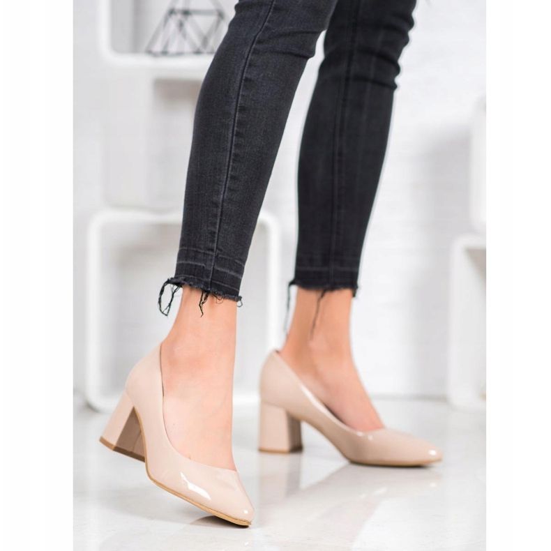 Klassiset VINCEZA -pumput beige 2